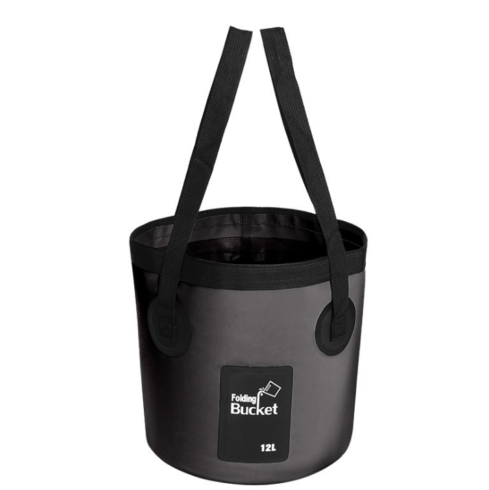 Portable Travel Bag Fishing Bucket Folding Bucket Bag Outdoor Convenient Travel Car Wash Bucket Outdoor Waterproof Bag - Minihomy