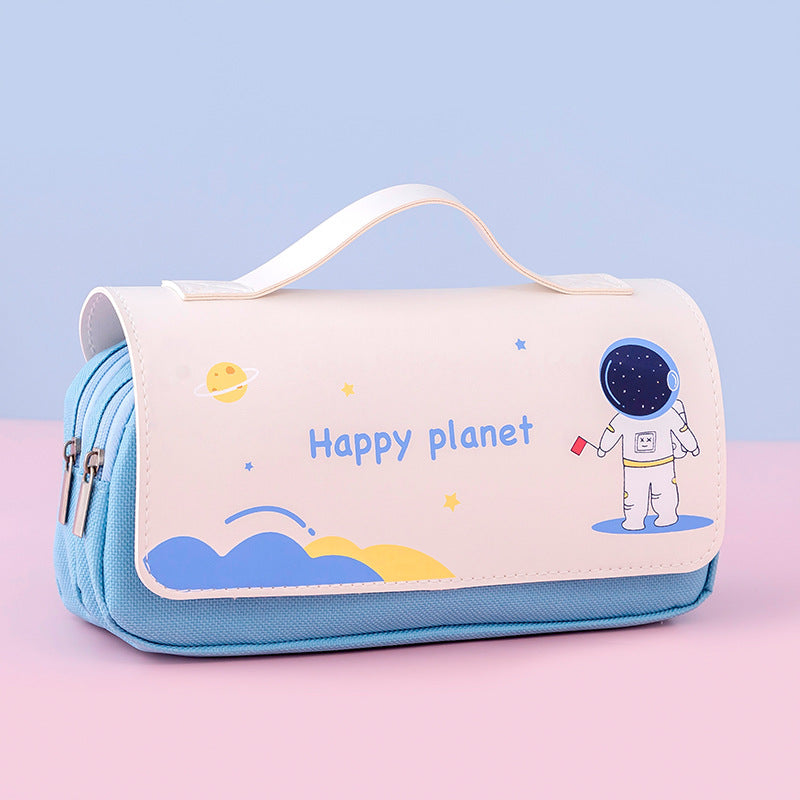 Large-capacity Pencil Case Cute Portable Cartoon Creative Multi-function - Minihomy