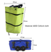 Foldable High Quality Tug Bag Shopping Cart - Minihomy