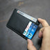 EXINOZ Leather Minimalist Wallet  RFID Blocking - Minihomy