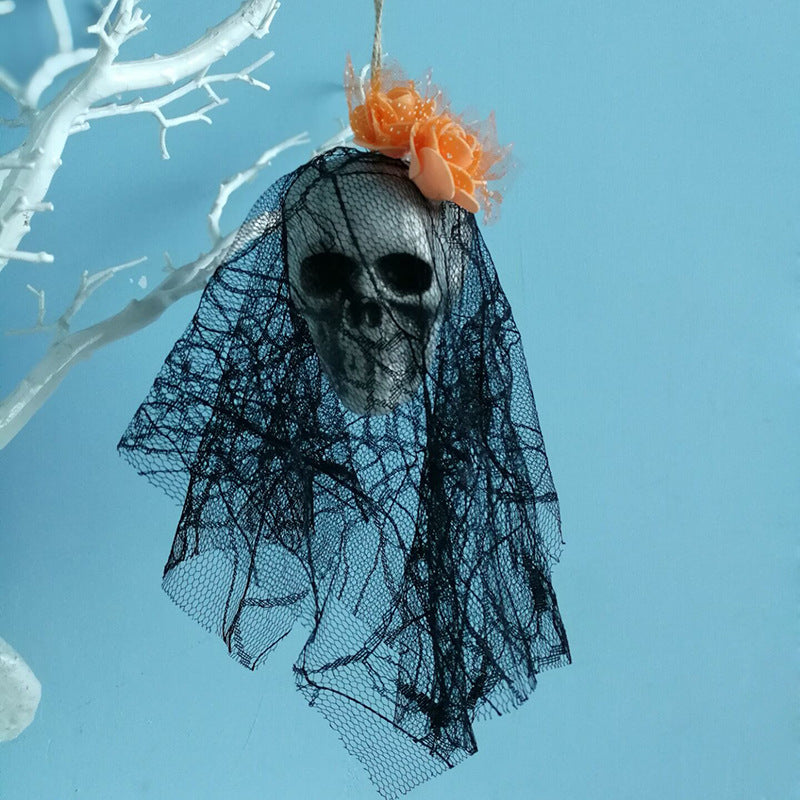 Halloween Hanging Skull Head Ghost Halloween Decoration - Minihomy