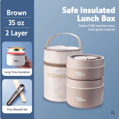 Portable Self-heating Japanese Thermal Insulation Lunch Box - Minihomy