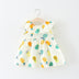 Pineapple print baby dress - Minihomy