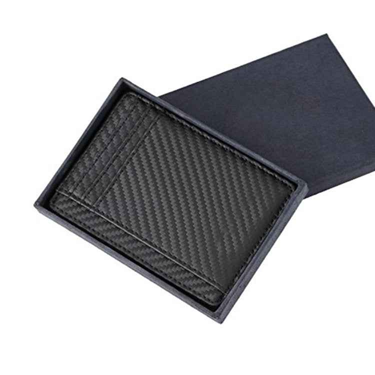 EXINOZ Leather Minimalist Wallet  RFID Blocking - Minihomy