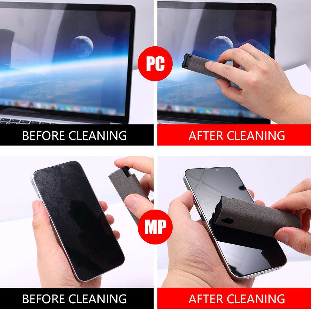 Mobile Phone Screen Cleaner Artifact Storage Integrated Mobile Phone Portable Computer Screen Cleaner Set - Minihomy