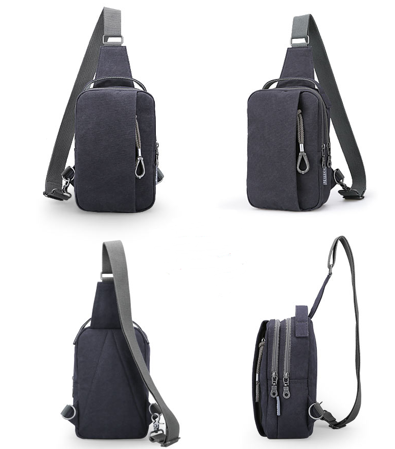 Canvas Cross Body bag - Minihomy