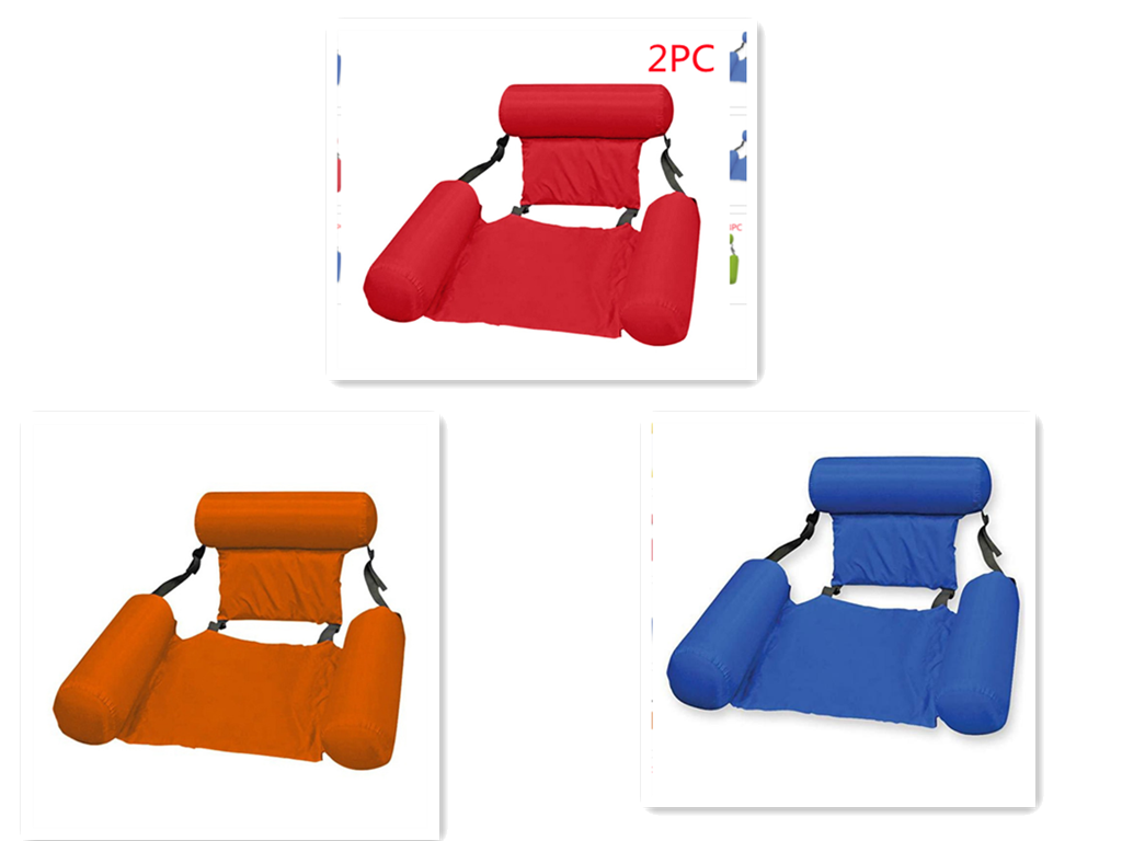 PVC Inflatable Foldable Floating Row Swimming Pool Water Hammock