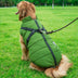 Dog Clothes Chest Back Integrated Vest Pet Cotton Winter Clothes - Minihomy