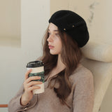 French Style Spring And Autumn Models Ladies Wool Beret - Minihomy