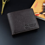 Men Wallets Purse PU Small Mini Storage Bag - Minihomy