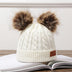 Baby Ear Caps Children's Raccoon Fur Caps - Minihomy