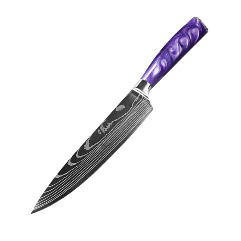 Creative Home Purple Fruit And Vegetable Knife - Minihomy