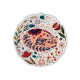 Cartoon Lucky Cat Round Plate Ceramic Color Dinner Plate Dish Plate Nordic Tableware - Minihomy