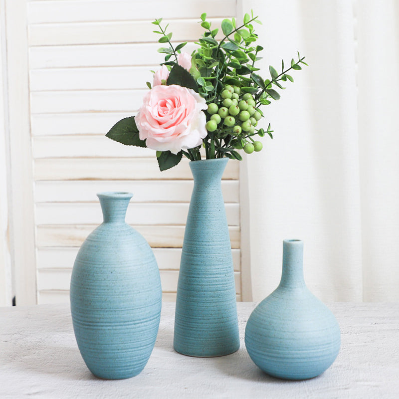 Ceramic Vase Desk Hydroponic Vase Home Decoration - Minihomy