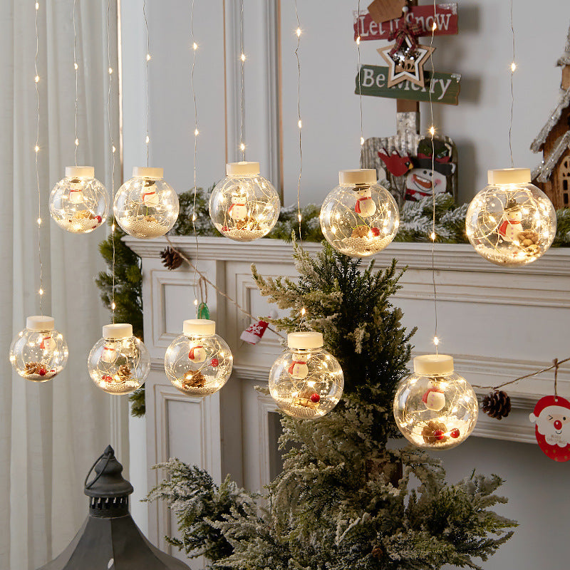 Curtain Lights Decorate Christmas Tree Pendants - Minihomy