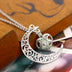 Glowing Pendant Necklaces Silver Plated Chain Necklaces - Minihomy