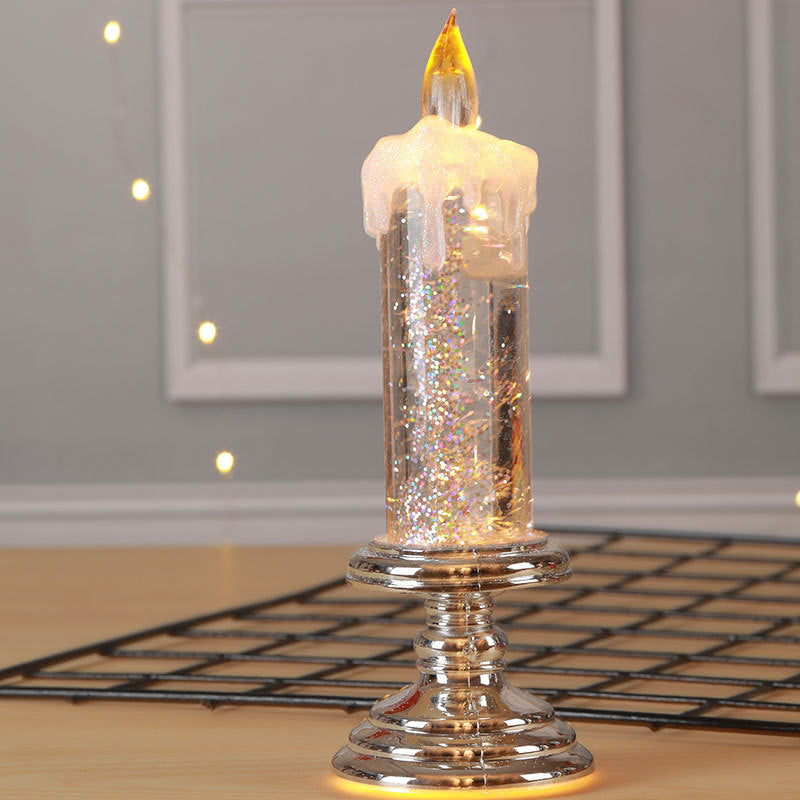 Creative New Year Christmas LED Electronic Sequin Candle Lights - Minihomy