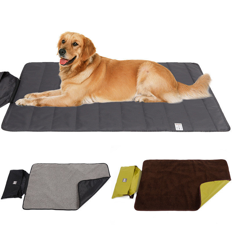 Outdoor Pet Blanket Folding Storage Portable Waterproof Warmth Dog Cat Products - Minihomy