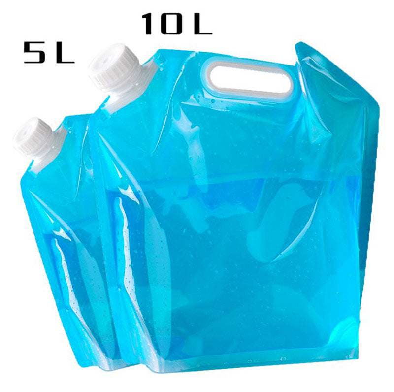 PVC Outdoor Camping Hiking Foldable Portable Water Bags Container - Minihomy