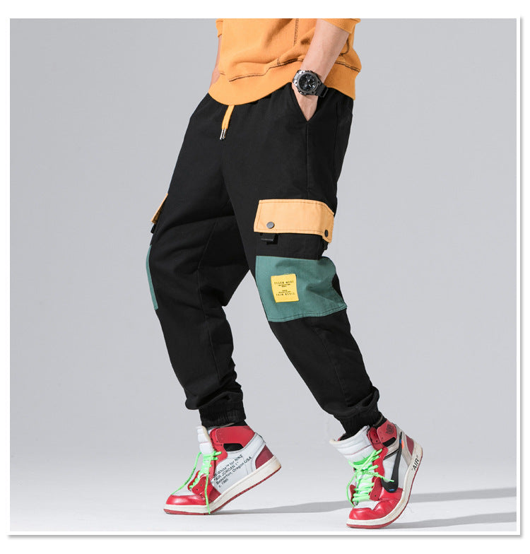 Multi-Pocket Hip Hop Cargo Pants - Minihomy