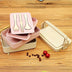 Wheat Straw Rectangular Multilayer Bento Box