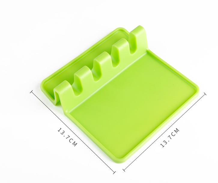 Kitchen Silicone Spoon Pad Spatula Mat - Minihomy