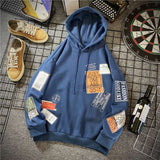 Autumn Men Oversized Hoodies Graphic Printed Men's Pullovers - Minihomy