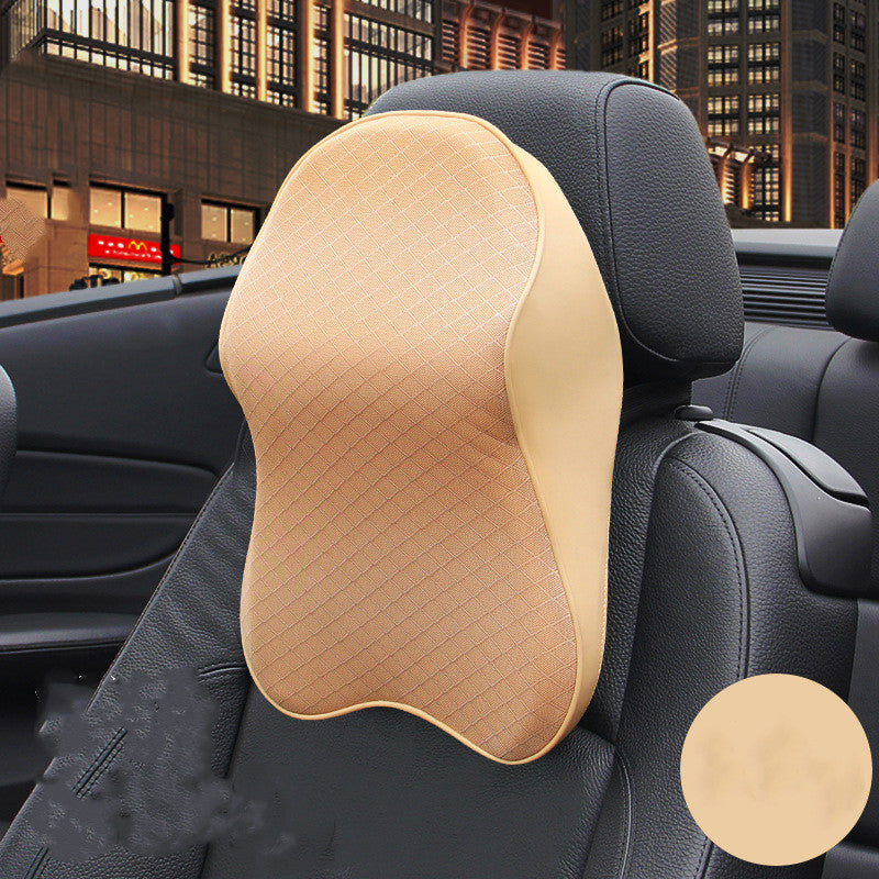 Car headrest lumbar support neck pillow for car - Minihomy