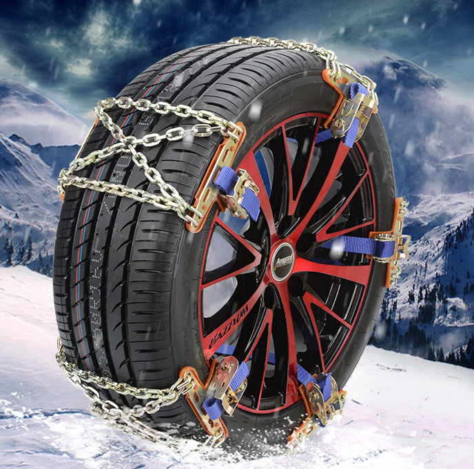 Car SUV Anti-skid Chain Automobile Tire General Tire Emergency Chain Snow And Mud Manganese Steel Snow Chain - Minihomy