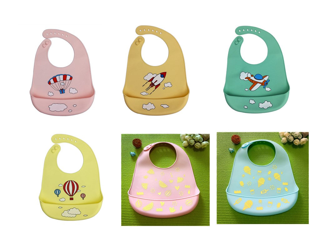 Baby Silicone Bib Three-dimensional Rice Bowl - Minihomy