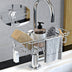 Stainless Steel Sink Storage Rack Kitchen Bathroom Organizer