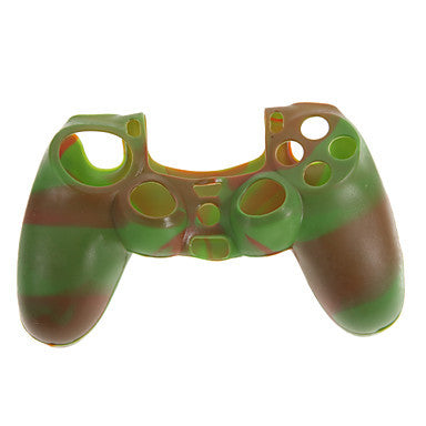 Camouflage Silicone Anti-Slip High Quality Protective Skin Case Green Style Joystick Case For PS4 Controller - Minihomy