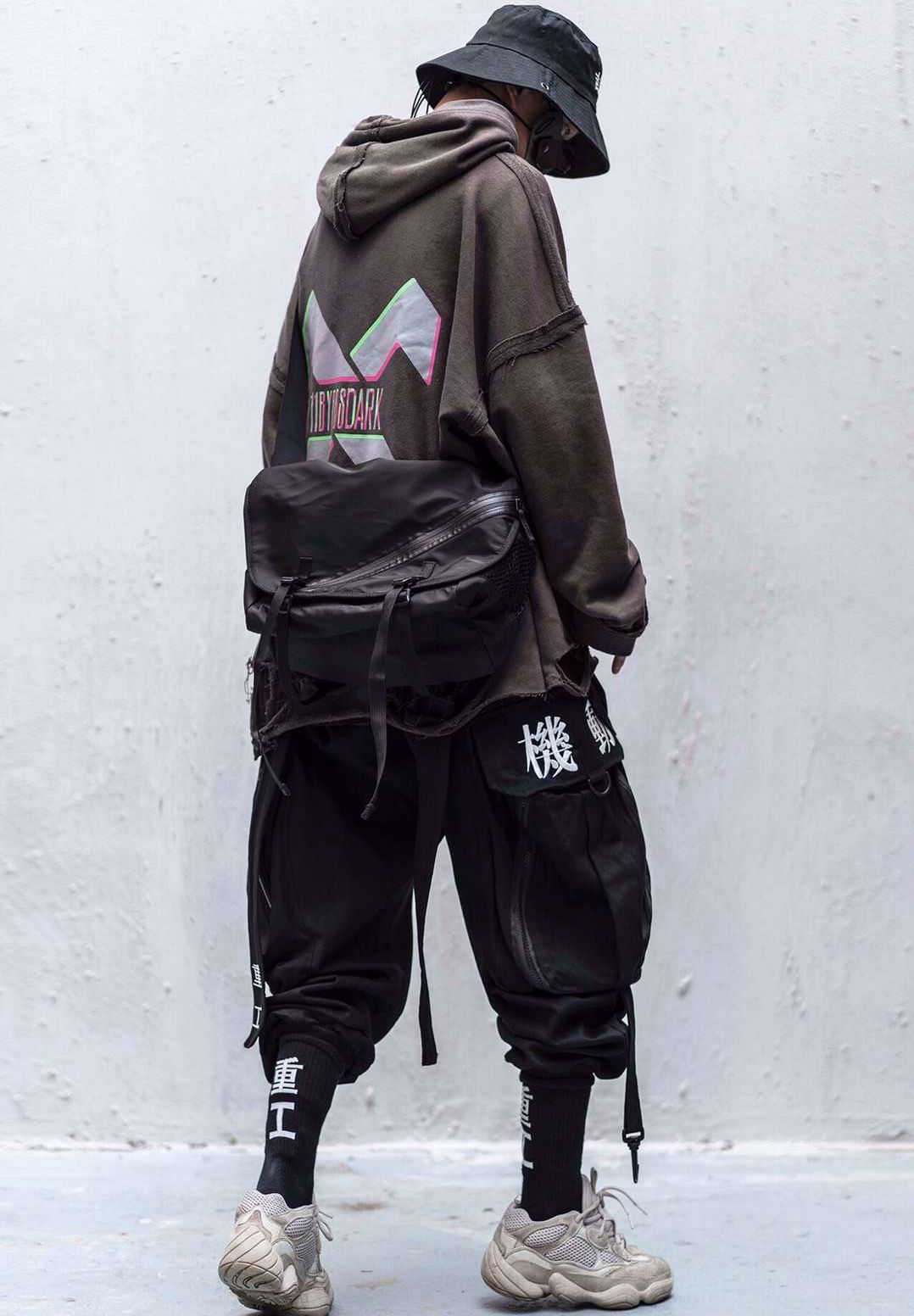 Jogger Leggings oversized Cargo Pants - Minihomy