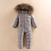 Children's Thick And Warm One-piece Down Jacket - Minihomy