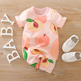 Baby Clothes Short Sleeve Baby Casual Onesies - Minihomy