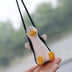 Cute Anime Car Accessorie Swing Duck Pendant Auto Rearview Mirror Ornaments Birthday Gift Auto Decoraction Car Fragrance - Minihomy