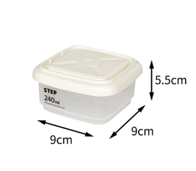 Food sealed cans can measure kitchen plastic transparent refrigerator storage box grain cereal storage box - Minihomy