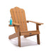 Adirondack Chair Backyard Outdoor Furniture Painted Seating With Cup Holder All-Weather And Fade-Resistant - Minihomy