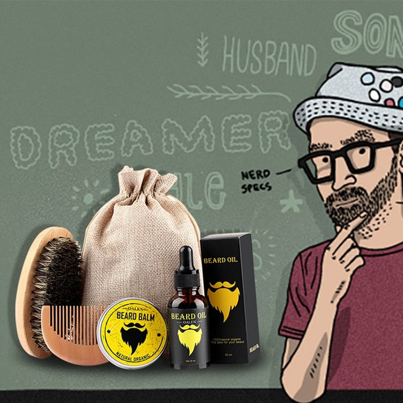 Mens Beard Kit - Minihomy