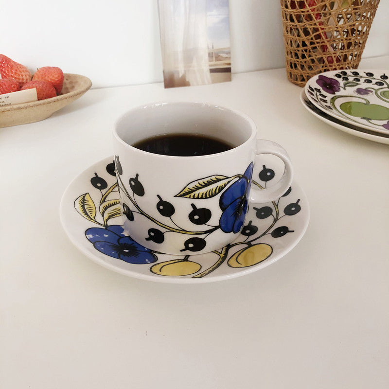 Mark Coffee Cup And Saucer Afternoon Tea Cup Home Dish - Minihomy