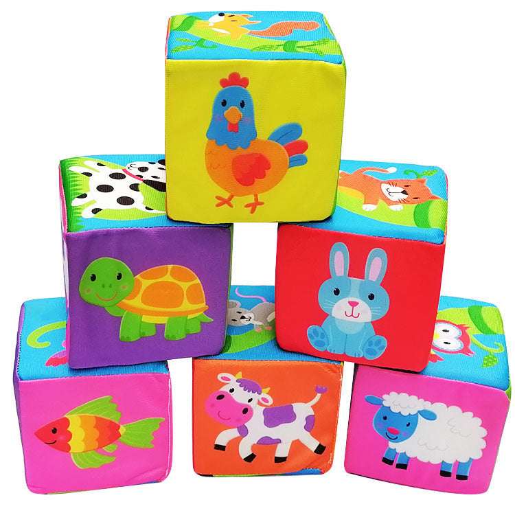 Children's Jigsaw Animal Building Block Toys - Minihomy