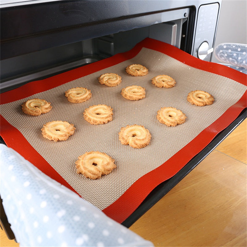 Non-Stick Silicone Baking Mat Pad Sheet Baking pastry tools Rolling Dough Mat Large Size for Cake Cookie Macaron - Minihomy