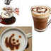 Fancy Coffee Latte Mould, Printing Mould, Spray Pattern Template - Minihomy