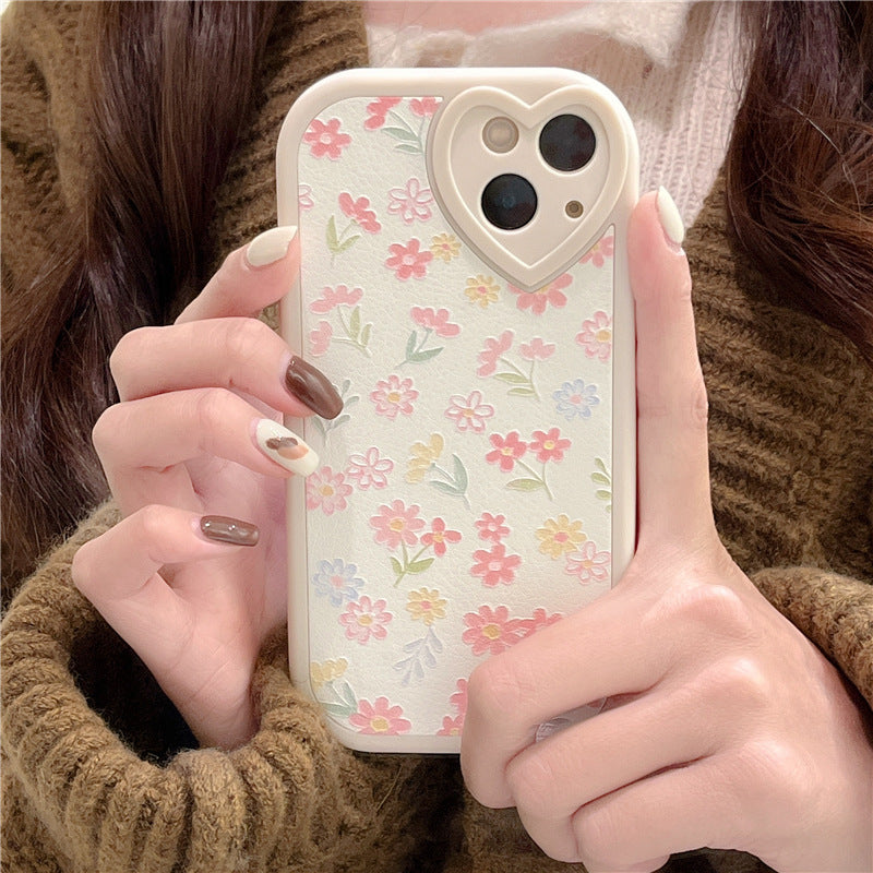 Cute Little Floral Silicone Phone Case - Minihomy