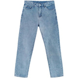 All-match Men's Loose Blue Straight-leg Jeans - Minihomy