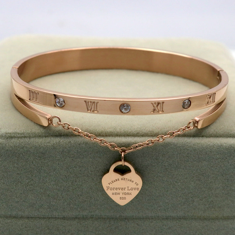 Heart shaped bracelet - Minihomy