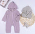 Dinosaur Design Hooded Baby Rompers - Minihomy