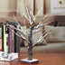 24LED Black Branch Imitation Snow Tree 3AA Battery Box Tree Lamp 45cm/17.71 Inch - Minihomy