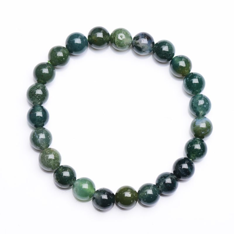 Natural water grass agate bracelet - Minihomy