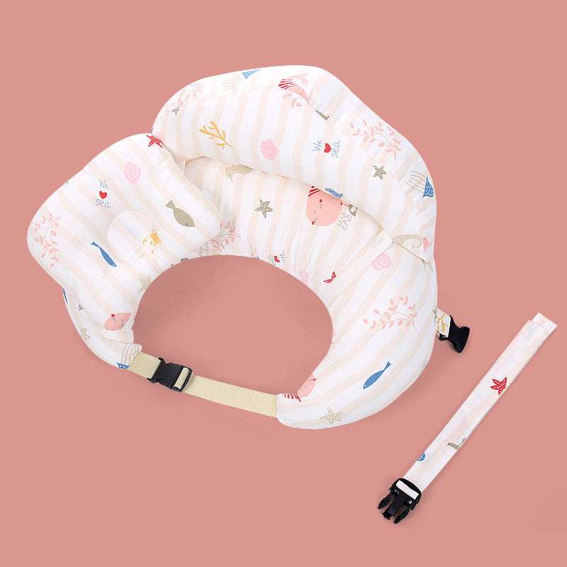 Adjustable Nursing Pillow Multifunction Baby Maternity Breastfeeding Cushion Infant Newborn Feeding Layered Washable - Minihomy